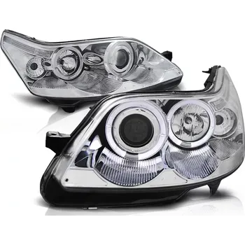 Přední světlomet Přední světla angel eyes Citroen C4 chromové (LPCI09)