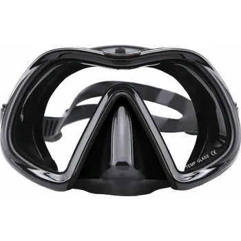 Potápěčská maska Maska Dive Team MAXI VIEW - červená