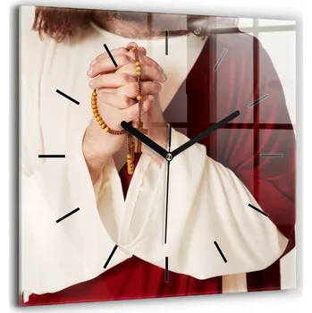 Hodiny Nástěnné hodiny SacroArte béžové 60 cm