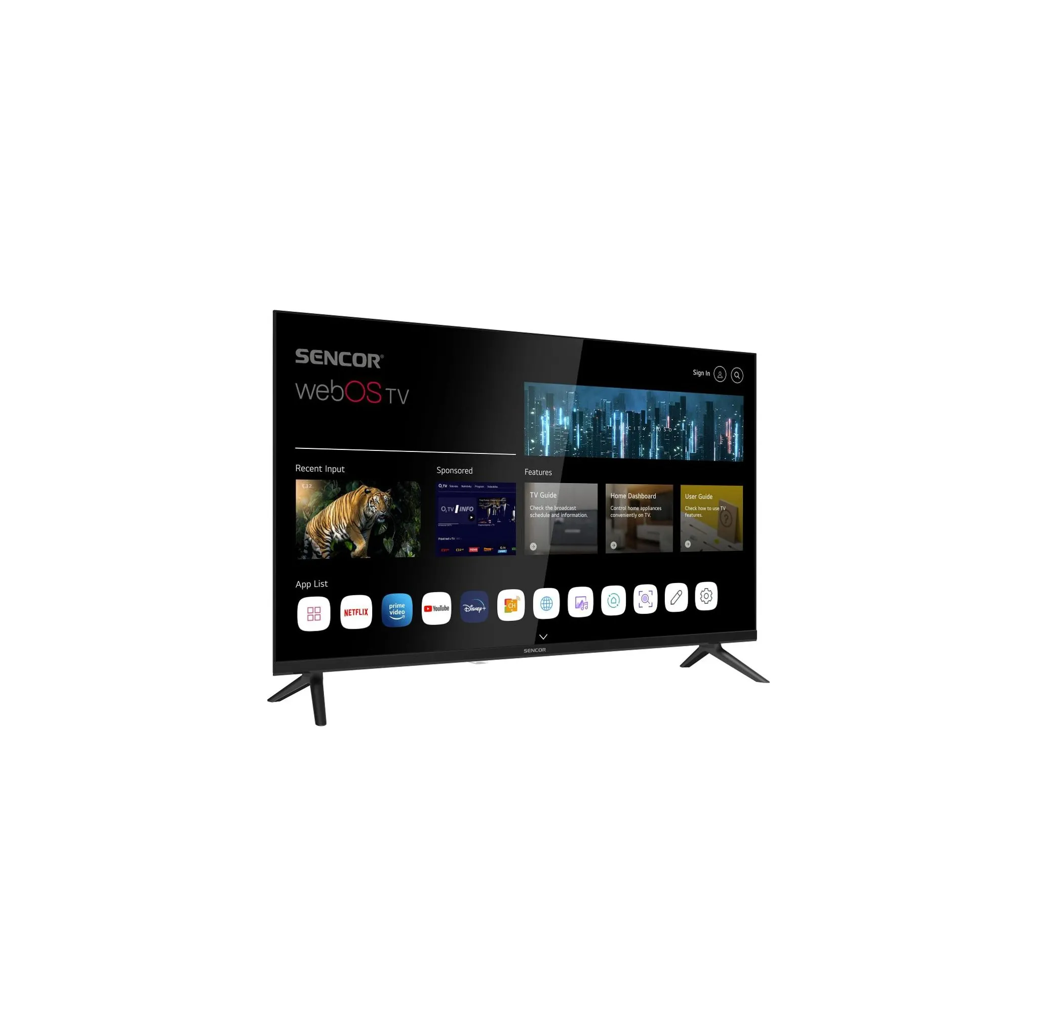 Fotografie 3 - Televizor Sencor 32" LED (SLE 32S803B)