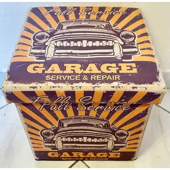 Taburet Taburet kostka Garage
