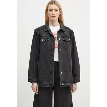 Pánská větrovka Džínová bunda adidas Originals DENIM SHIRT JKT, XS, černá, 99X
