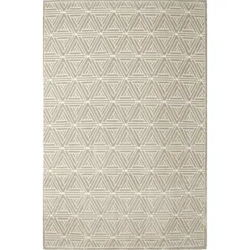 Koberec Koberec Teno F0336 béžový / krémový, trojúhelníky