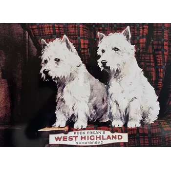 Plechová cedule Plechová cedule Pejsci West Highland White