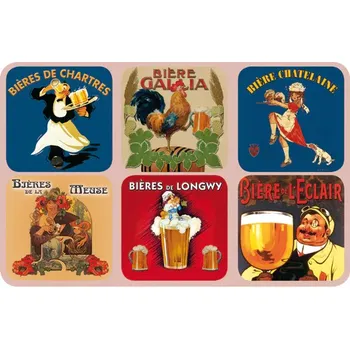 Podtácek Korkové podtácky Biéres - pivo