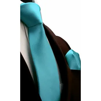 Amparo Miranda® Kravata a kapesníček 7085, Barva tyrkysová