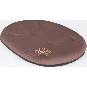 Polštář Oválný polštář R9, světle hnědý