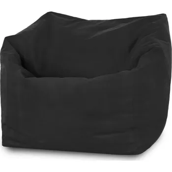 Sedací pytel Sedací vak AMALFI plyš černý