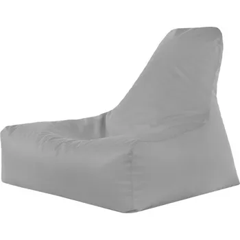 Sedací pytel Křeslo Bali ekokůže světle šedé