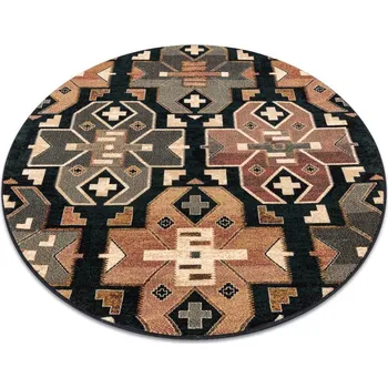 Koberec Koberec SUPERIOR DIAS tmavě modrý kruh