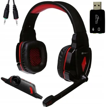 Sluchátka Sluchátka přes uši Tracer – sluchátka s 2x mini Jack nebo USB