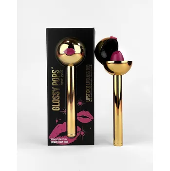 Rtěnka Glossy Pops Urban Lips Downtown Girl matná rtěnka a lesk na rty