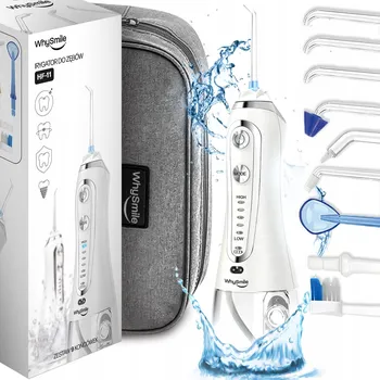 Elektrický zubní kartáček 300ml přenosný elektrický ústní irigátor 3 režimy čištění zubů přístroj