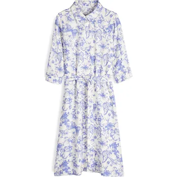 Dámské oblečení GATE Midi šaty s potiskem a páskem 34 225-0630/20