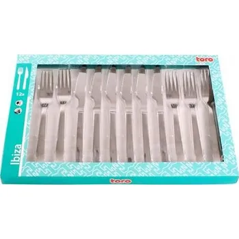 Příbor Toro steakové příbory Ibiza nerez set 12ks 372394