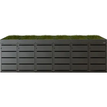 Odpadkový koš Kryt na popelnici KUBA 120-6 AGRO