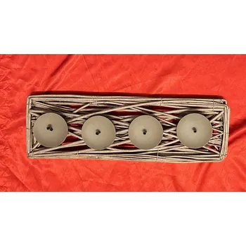 Svícen Přírodní Adventní svícen Natural