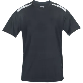 pracovní tričko CERVA Tričko EMERTON STR, krátký rukáv, unisex 0304019060001 S Černá