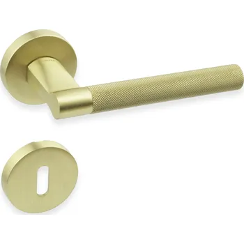 Dveřní kování Dveřní rozetové kování Cobra NEXUS-R BB, OS mosaz matná