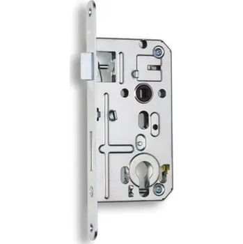 Stavební výplň Zadlabací zámek HOBES K133 PP, P/L, 72/80 mm, tichá střelka