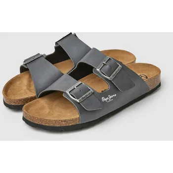 Pánská treková obuv Pepe Jeans Pánské boty BIO DOUBLE NATUR M Barva: šedá, Velikost: 44