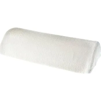 Podložka manikurní válec froté Bílá