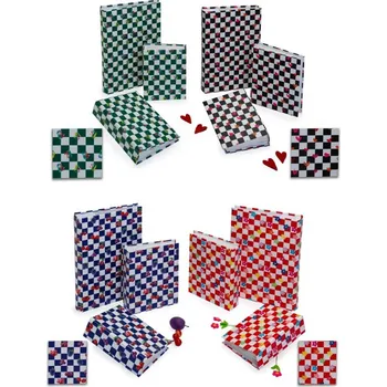 Fotoalbum Fotoalbum 13x18/100 CHECKER modré kph