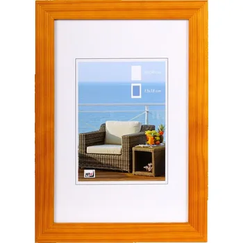 Rám na obraz Dřevěný fotorámeček HR-23 13x18 buk kph