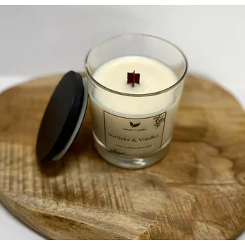 Svíčka Sójová svíčka - Mandarinka & Santalové dřevo