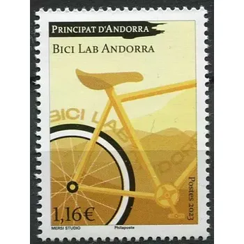 Poštovní známka (2023) MiNr. 921 ** - Andora (Fr.) - Bici Lab Andorra