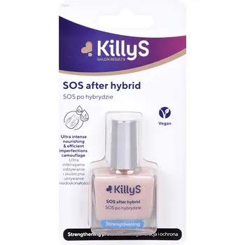 Výživa nehtů KillyS SOS After Hybrid kondicionér na nehty 10 ml