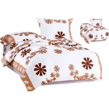 Povlečení SADA SATÉNOVÉHO A BAVLNĚNÉHO BAVLNA POVLEČENÍ 160x200 + 2X SADA 70x80, PŘÍJEMNÁ NA DOTYK