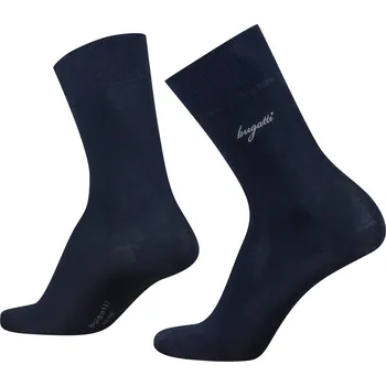 Pánské ponožky Bugatti 2 PACK - ponožky 6145-545 39-42 + 2 měsíce na vrácení zboží