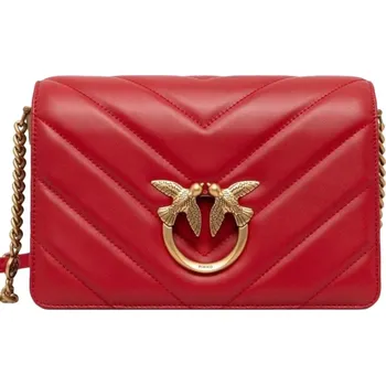 Kabelka Pinko Dámská kožená crossbody kabelka 100063 A136 R30Q + 2 měsíce na vrácení zboží