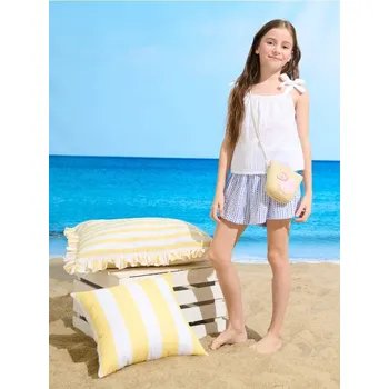 Dívčí tričko Sinsay - Bavlněná souprava na léto - vícebarevná - 308CI-MLC - 308CI-MLC-140