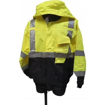 pracovní bunda Reflexní bunda 3M s kapuce ANSI107 NEESEVIS M