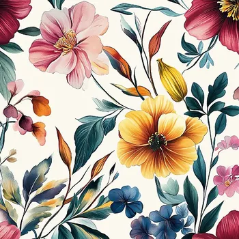 Lyocell 130g botanical flora