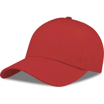 Pracovní přilba Atlantis Headwear Kšiltovka Shot-S, 5 panelová COT33027800499-red Červená UNI