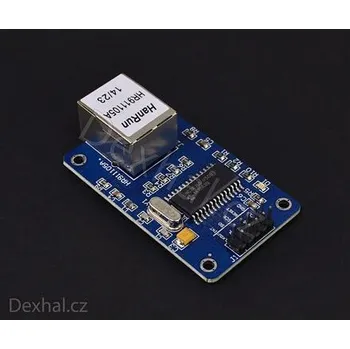Centrální jednotka pro chytrou domácnost Ethernetový LAN modul ENC28J60 / Ethernet shield RJ-45