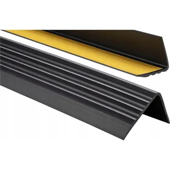 soklová lišta SCHODOVÁ LIŠTA PVC PROFIL 50x40 1,30m ČERNÁ