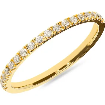 Prsten Dámský snubní prsten s krychlovými zirkony 1,5 mm IZKR003-F-CZ + dárkové balení LUXUS zdarma