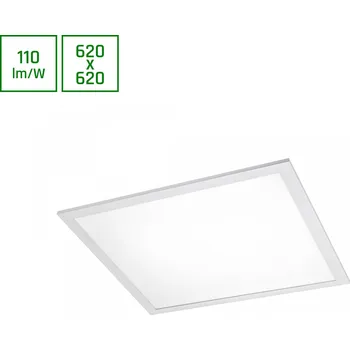 LED panel LED panel 620x620 35W IP20 bílý 3850 lm 3000K, záruka 3 roky