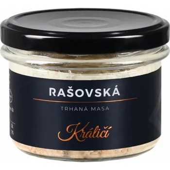 Trhané králičí maso (Rillettes) 160 g