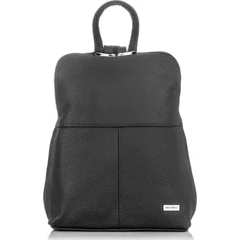 Kabelka Paolo Peruzzi Malý dámský italský kožený batoh PAOLO PERUZZI; šedá SKL