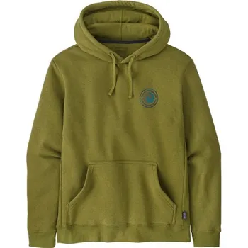Pánské oblečení Pánská mikina Patagonia UNITY FITZ UPRISAL HOODY - khaki XXL