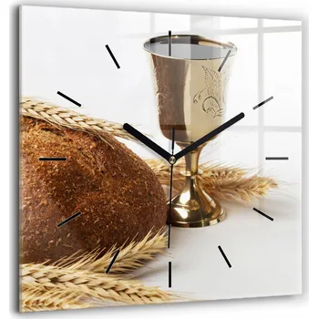 Hodiny Nástěnné hodiny SacroArte béžové 60 cm