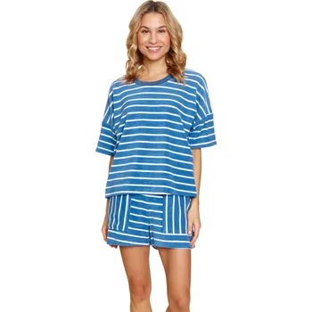 Dámské pyžamo Dámské pyžamo DOCTOR NAP PM.7226 BLUE L 0