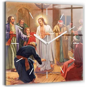 Hodiny Nástěnné hodiny SacroArte, vícebarevné, 30 cm