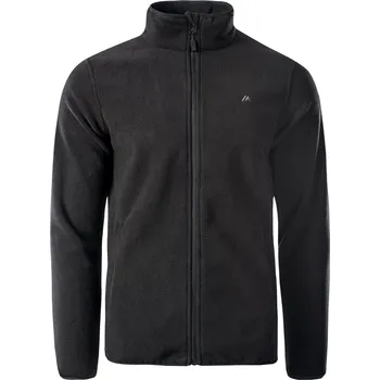 Pánská mikina Pánská Fleecová mikina MARTES ESSENTIALS MANON 27696-BLK/BLK – Černá XXXL