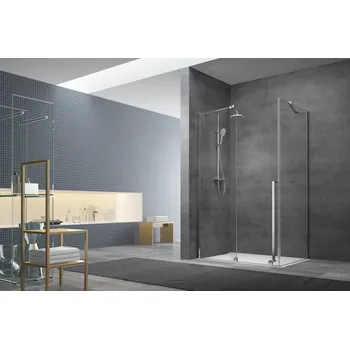 SAT Boční zástěna ke sprchovým dveřím 87,5 cm SAT Walk-In Xmotion SATWIXMSTENA90CR SATWIXMSTENA90CR